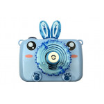 Fotoaparát vytvárajúci bubliny zajačik modrý